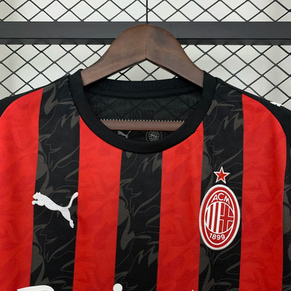 ac milan jersey 25/26 home football kit soccer jersey