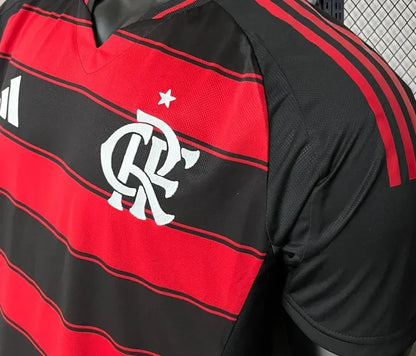 player version flamengo jersey 25/26 home football kit soccer jersey
