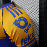 player version club tigres home jersey 25/26 football kit soccer jersey - PalmSportss