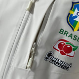 Brazil Windbreaker 2025/26 White Football Kit - PalmSportss