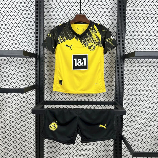 kids dortmund jersey 25/26 football kit soccer jersey
