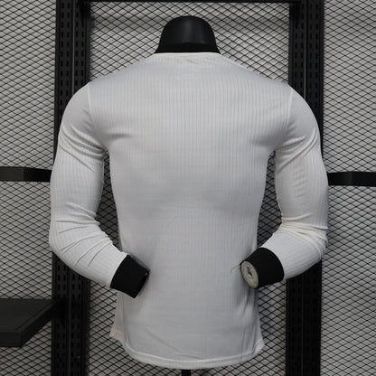long sleeves player version germany jersey 25/26 white football kit soccer jersey