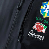 Brazil Windbreaker 2025/26 Black Football Kit - PalmSportss