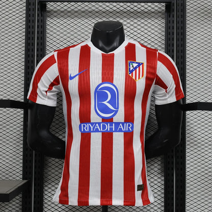 player version atletico madrid jersey 25/26 home football kit soccer jersey