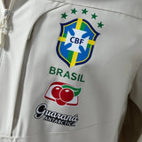 Brazil Windbreaker 2025/26 White Football Kit - PalmSportss