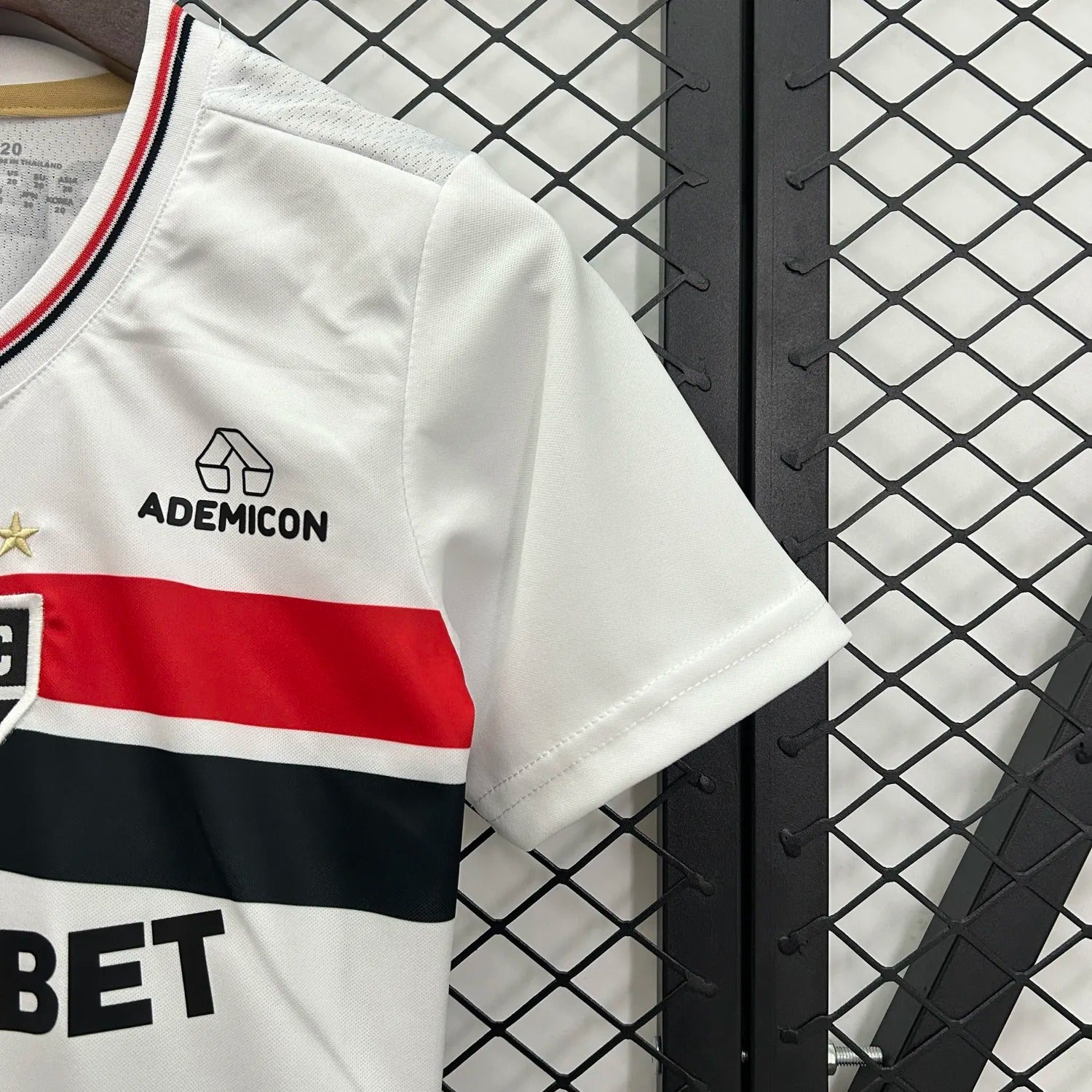 kids sao paulo home jersey 25/26 home football kit soccer jersey