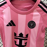 kids inter miami away jersey 25/26 football kit soccer jersey - PalmSportss