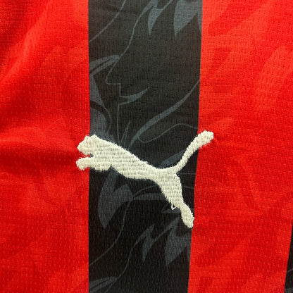 kids ac milan jersey 25/26 home football kit soccer jersey