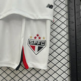 kids sao paulo home jersey 25/26 home football kit soccer jersey - PalmSportss
