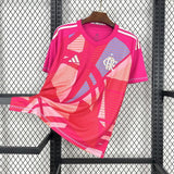 flamengo jersey 25/26 pink goalkeeper football kit soccer jersey - PalmSportss