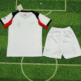 kids ac milan jersey 25/26 away football kit soccer jersey - PalmSportss