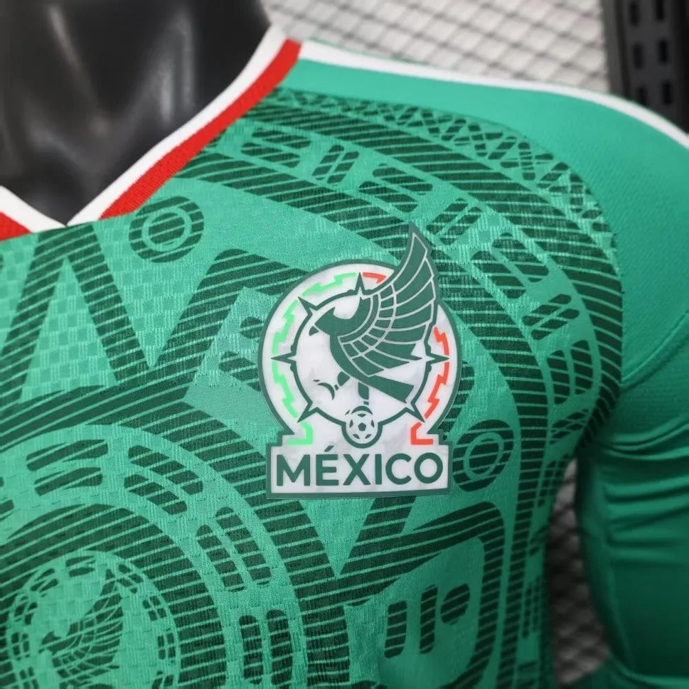 Mexico Jersey 2026 World Cup Football Kit Player Version Long Sleeves