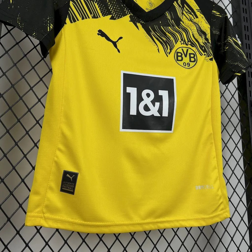 kids dortmund jersey 25/26 football kit soccer jersey