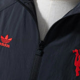 Manchester United Windbreaker 2025/26 Black Football Kit - PalmSportss
