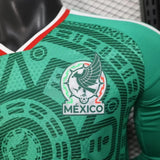Mexico Jersey 2026 World Cup Football Kit Player Version Long Sleeves - PalmSportss