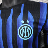 player version inter milan jersey 25/26 home football kit soccer jersey - PalmSportss