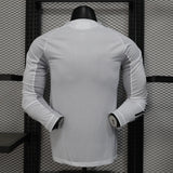 player version real madrid jersey 25/26 home long sleeves football kit soccer jersey - PalmSportss