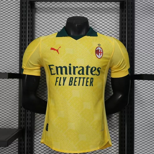 player version ac milan third jersey 25/26 football kit soccer jersey