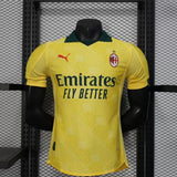 player version ac milan third jersey 25/26 football kit soccer jersey - PalmSportss