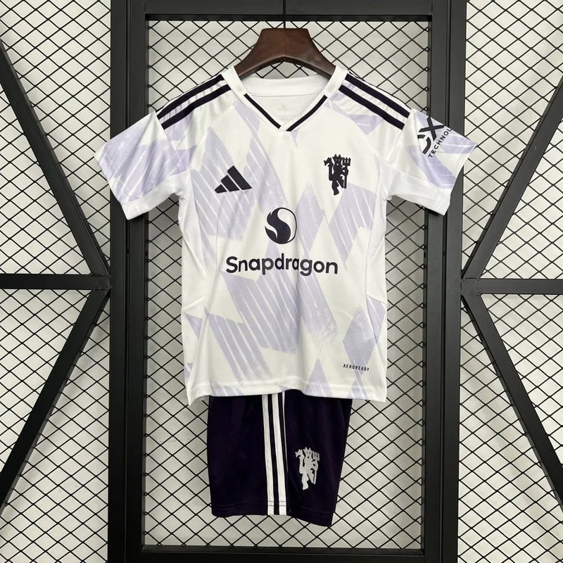 kids manchester united jersey 25/26 football kit soccer jersey