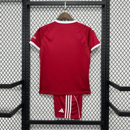 kids liverpool jersey 25/26 home football kit soccer jersey
