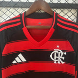 flamengo jersey 25/26 home long sleeves football kit soccer jersey - PalmSportss