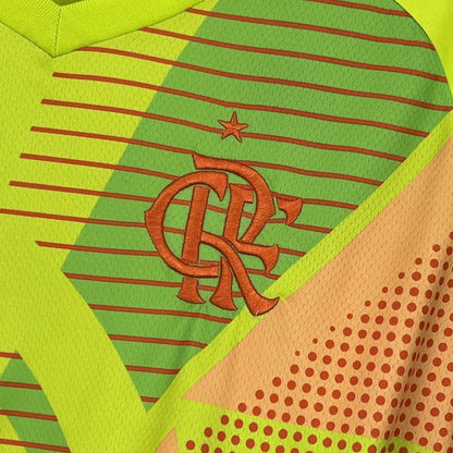 flamengo jersey 25/26 yellow goalkeeper football kit soccer jersey