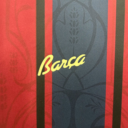 barcelona jersey 25/26 anniversary football kit soccer jersey