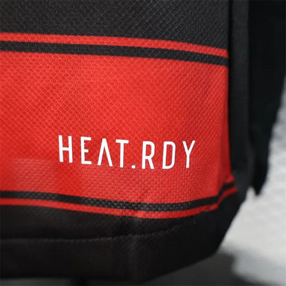 player version flamengo home jersey 25/26 long sleeves football kit soccer jersey