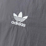 Real Madrid Windbreaker 2025/26 Grey Football Kit - PalmSportss