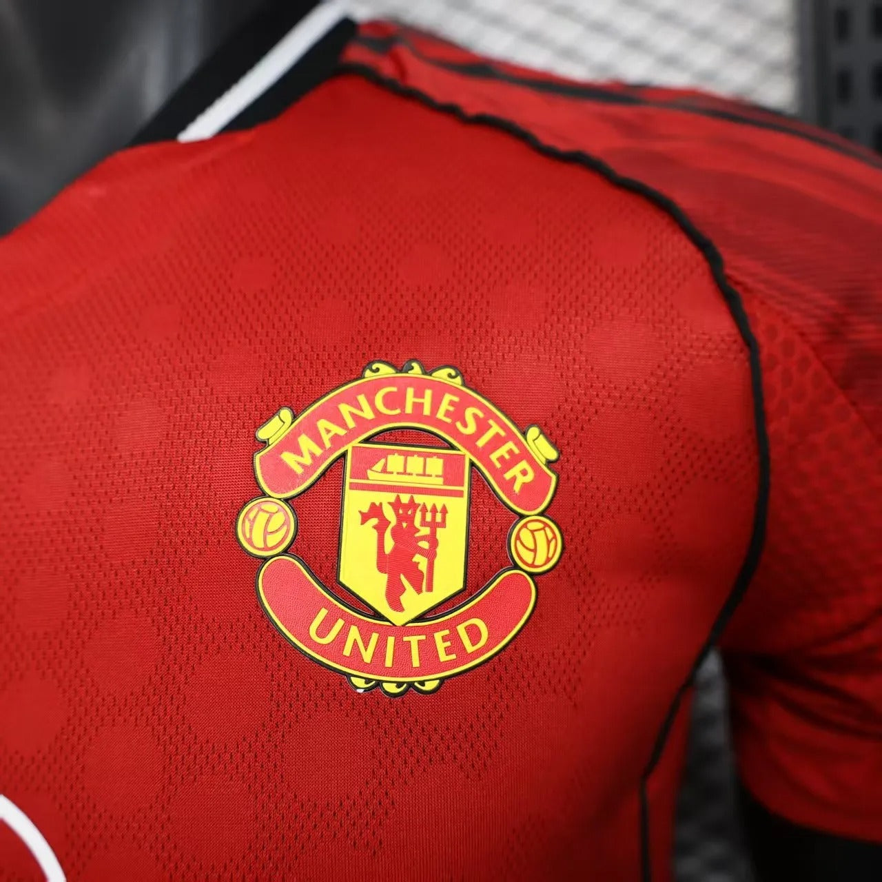 player version manchester united home jersey 25/26 football kit soccer jersey
