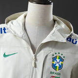 Brazil Windbreaker 2025/26 White Football Kit - PalmSportss