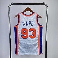 BAPE×M&N Joint Jersey: Knicks Ape Head